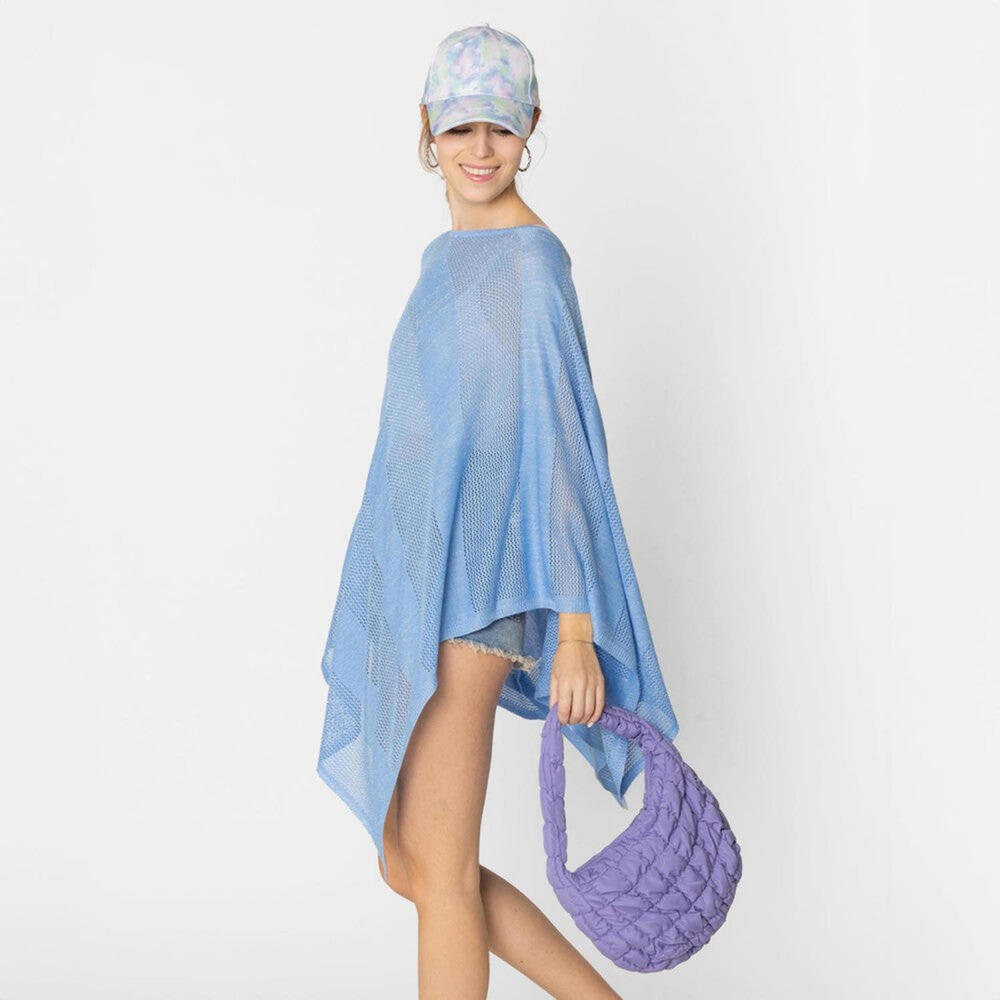 Do Everything In Love Quilted Puffer Shoulder Tote Bag - Lavender
